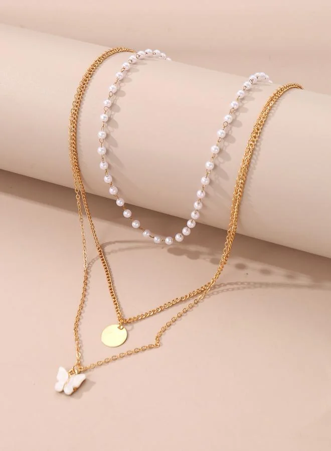 تايك تو طقم قطعتين عقود متعددة الطبقات